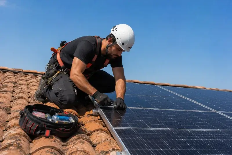 Maintenance et monitoring de panneaux solaires à Ondes